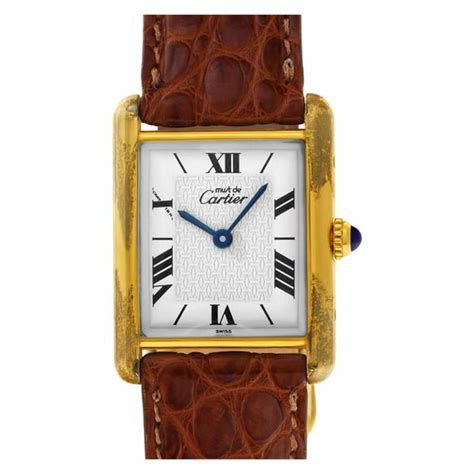 for sale cartier watch|pre owned cartier watches.